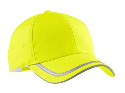 Port Authority Enhanced Visibility Cap Osfa Safety Yellow/ Reflective #TOP18