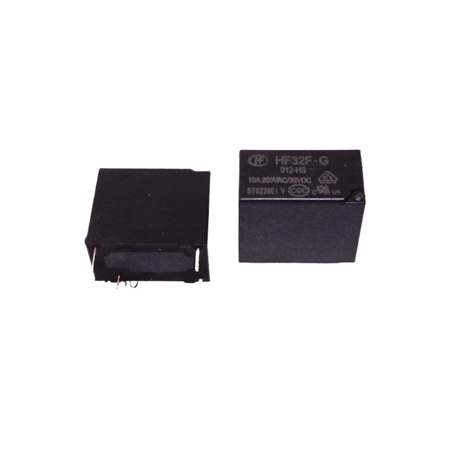 100 unids/caja HF relé JZC-32F HF32F-G 005 012 024 -HS HF32F 5V 12V 24V 10A 4PIN relé(HF32F-G 005-HS 5V)