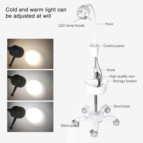 Lampe d'examen médical à LED 25W Générique avec base en acier - 3