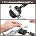 BYNIIUR Watch Link Removal Kit, Watch Adjustment Band Resizing Tool Kit for Bracelet Replacement, Strap Sizing Adjuster with Pin Remover for Watchmaker Repair, Link Pin Removal Punch, Hammer