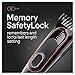 Braun Hair Clippers Series 5 5310, Hair Clippers for Men, Hair Clip from Home with 9 Length Settings, Incl. Memory SafetyLock Recall Setting, Ultra-Sharp Blades, 2 Combs,