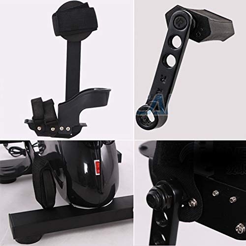 Pedalera eléctrica portátil para ejercicio de brazos y piernas miniatura 5