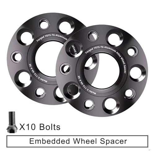 Entretoises de roue résout frottement jante 5x112 CB 66.6
