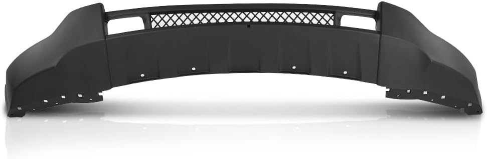 PIT66 Front Bumper Valance Black Lower Compatible with Jeep Grand Cherokee 2011-2013, Fit for Models w/Lower Chrome Trim and w/o Adaptive Cruise 68078270AB, CH1095118, 615343305653