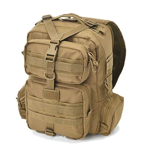 Reebow Tactical Sling Bag Pack Military Sling Backpack Assault Range Bag #TOP6