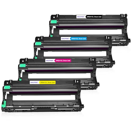 SINOPRINT DR241CL Trommel Kompatibel für Brother DR-241CL DR241 für MFC-9332CDW Trommeleinheit Brother DCP-9022CDW MFC-9142CDN HL-3142CW HL-3152CDW HL-3150CDW HL-3140CW MFC 9332CDW Trommel