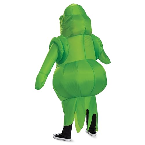 disguise slimer inflating costume for kids official ghostbusters frozen empire inflatable slimer costume and fan child size