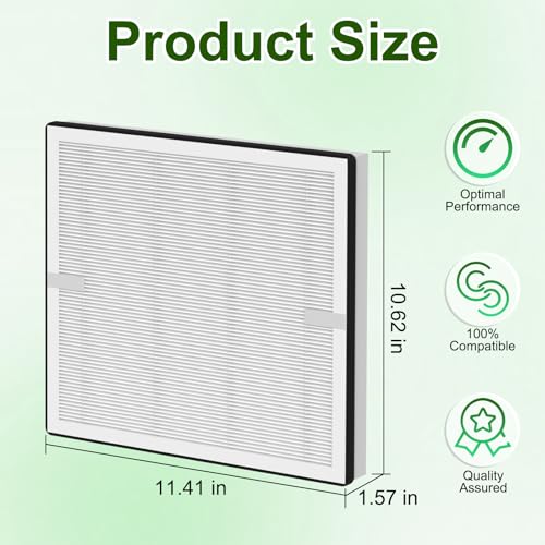 Image of Europa Air Filter Replacement Compatible with Afloia Europa Air Purifiers, 3-in-1 True H13 Replacement Filter
