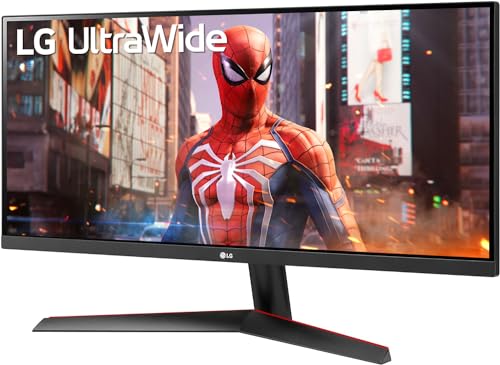 Image of LG 29 inch UltraWide Monitor, 21:9 FHD (2560 x 1080) IPS Display, sRGB 99% Color Gamut, HDR 10, 3-Side Virtually Borderless Display, USB Type-C, HDMI, for Gaming, Business, Personal, with Gaming Mouse