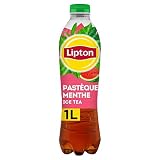LIPTON - Ice Tea Pastèque Menthe Pet 1L - ( Lot De 4 )