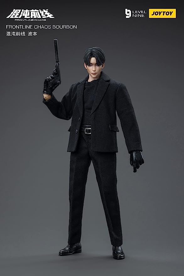 Miniatura 6 de JOYTOY Figura de acción 1/12 Nivel Nueve Primera Línea Chaos Bourbon Collection Modelo (6.5 pulgadas)