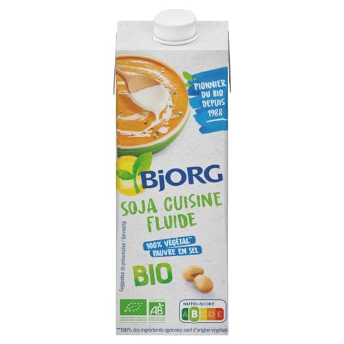 Aide Culinaire Bio Soja Cuisine Fluide Bjorg La Brique De 250 Ml - vue 3