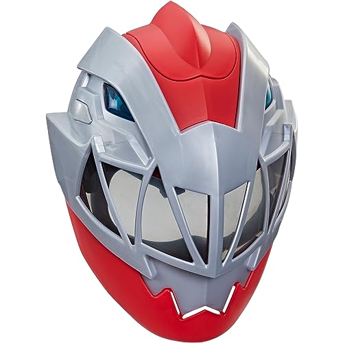 Masque électronique Ranger Rouge Power Rangers pour fêtes et déguisements