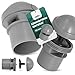 Produktbild Millto Abwasser Rohrbelüfter 50 mm Sanitäranlagen Membran Aerator PP Belüftungsventil Belüfter Belüftung Abwassersystem Belüftungssystem