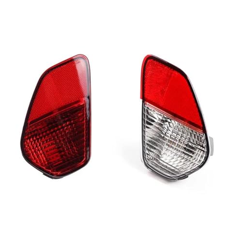 DZSMACHENGSM Luces Traseras Exterior Para Mitsubishi Para Outlander 16-21 Luz Parachoques Trasero Luz Antiniebla Lámpara Señal Freno Advertencia Sin Bombilla Luces traseras del coche(1pair)