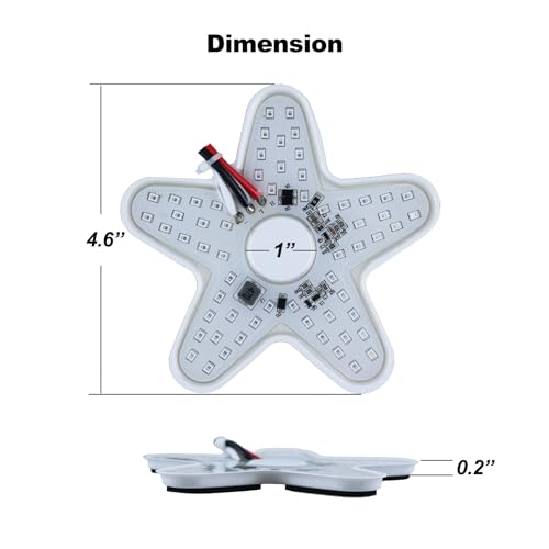 Lámpara LED para limpiador de aire Peterbilt amarilla miniatura 7