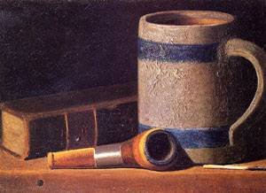 Tableau peinture à l'huile Still Life de John Frederick Peto, une idée cadeau d'exception 36x48