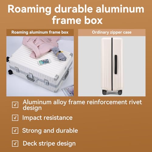 ROAMING 28 Inch 3-Layer PC Luggage