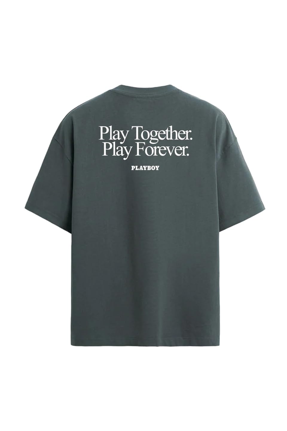 Bonkers Corner CORNER Together Forever Oversized T-Shirt S Grey in grey