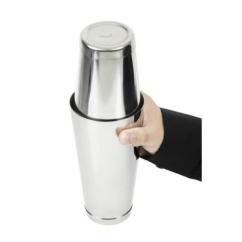Beaumont Mezclar and Boston Stainless Steel Cocktail Shaker 2 Pieces