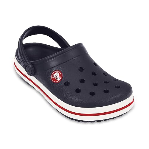 Image of crocs Unisex-Baby Crocband Kids Navy Sandals-C4C5 (10998-410)