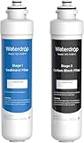Waterdrop W281 Water Filters for Water Coolers, Replacement for Avalon® branded Bottleless Water Coolers Filters, 1,500 Gallon Extended Lifespan, More Pure Enjoyment, 2 Count（1 Set）