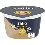 Ratio Yogurt Protein Cultured Dairy Snack, Vanilla, 25g Protein, 5.3 OZ
