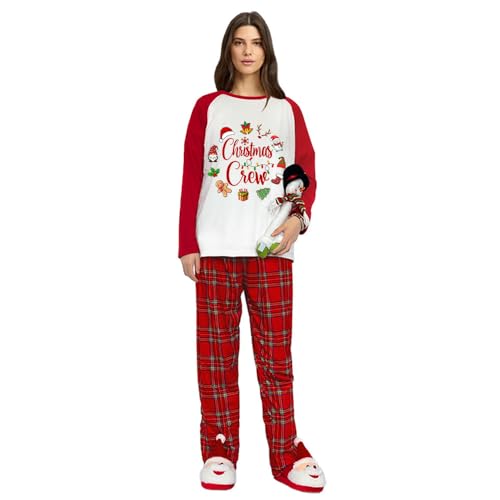 Merry Christmas Couple Christmas Matching Pajamas Set4