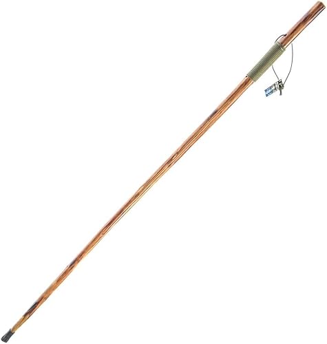 Miniatura 7 de SE Bastón para caminarsenderismo con cuerda paracord, capacidad de tracción de 440 libras, 55 pulgadas - WS636-55OR