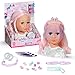 Produktbild BABY Born Styling Kopf Kreativ - Puppen Frisierkopf für Kinder ab 3 Jahren - Schminkkopf mit hochwertigem rosa Haar inkl. Markern zum bemalen & über 20 weiteren Accessoires