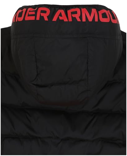 Image of Under Armour Boys' Pronto Hooded Puffer Jacket, Lightweight & Water Repellent