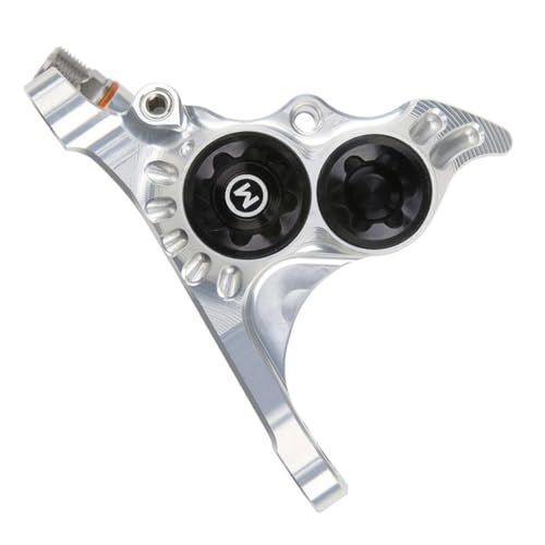 Hope RX4+ Disc Brake Caliper - Flat Mount Front +20mm Mineral Oil Type Silver