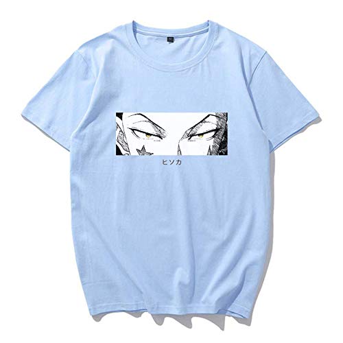Camiseta Básica Unissex Algodão Hunter X Hunter Hisoka Eyes Anime (Branco, XG)