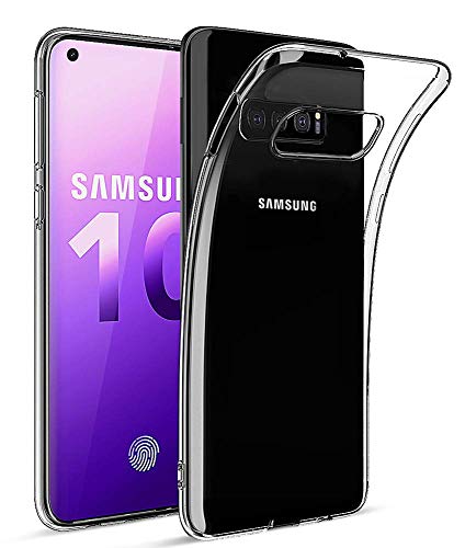 iKNOWTECH TPU Hülle für Samsung Galaxy S10 S10 Plus S10 Lite Soft TPU Crystal Clear Slim Anti Rutsch Case Transparent Back Protector Cover für Samsung Galaxy, Galaxy S10 Lite Clear Case Cover