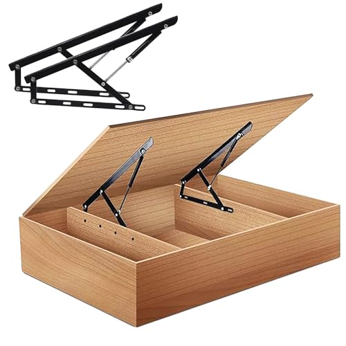 2 varillas de elevación hidráulicas para cama, sofá, mesa, mecanismo de elevación plegable, soporte de amortiguador de gas, solución de fácil almacenamiento