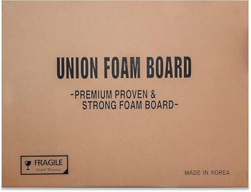 Union Strong Foam Board 24X36 3/16" 5-Pack : Matte Finish High-Density Professional Use, Suitable for Presentations, Signboards, Arts and Crafts, Framing, Display (White, 24 x 36 x 3/16") - Image 5