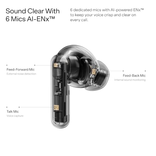 Image of boAt Airdopes Prime 702 ANC Wireless Earphone (Gold)