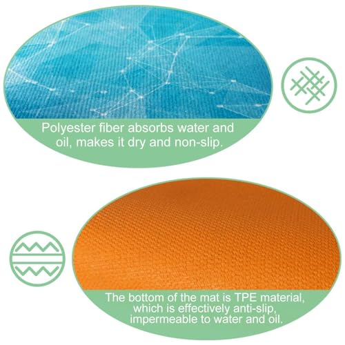 Tapis de cuisine antidérapants pour sécuriser le sol de la buanderie