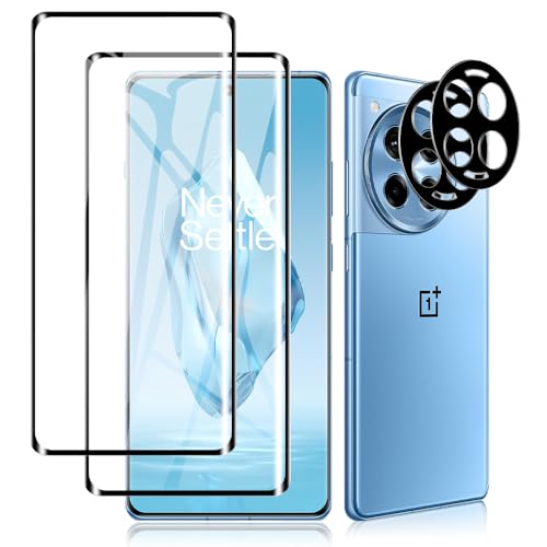 Verre trempé OnePlus 12R avec protection objectif caméra verre 9H complet