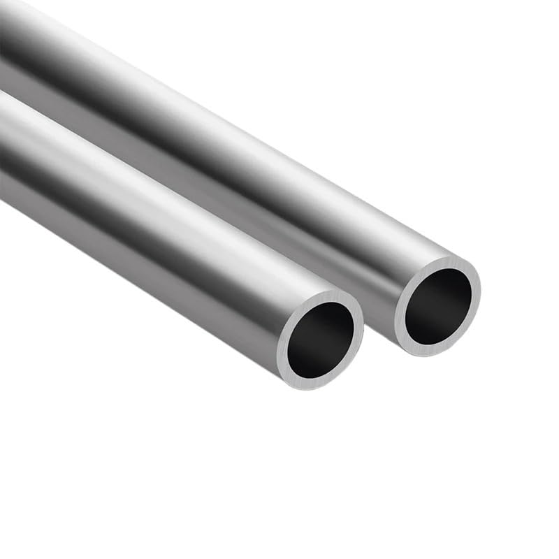 Tubo Redondo Tubos de aluminio 0,5 a 3 mm espesor, a 18 diámetro exterior, rectos, 200 largo, redondos y(OD 15 x ID 13mm)