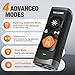 UNITYRA 3X Ultrasonic Anti Barking Device for Dogs – 6 Training Modes, 35FT Range, Rechargeable Humane Dog Bark Deterrent Device with Flashlight for Indoor & Outdoor Use (Black)
