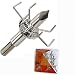 Maifield Broadheads 100 Grain Archery Hunting Small Game Sharp Judo Hammer Crossbow Compound Bow Arrow Tips (12PK Sharp Judo Heads)