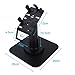 BaotyJie Credit Card Terminal Stand Credit Card Machine Stand, Swivel Tilt POS Machine Payment Terminal Stand Fully Wrap Metal Frame, Square Base