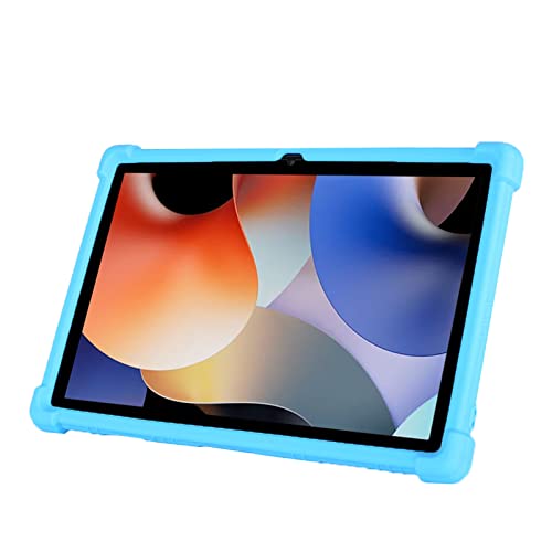 Hminsen Case For Blackview Tab 7 And Tab 7 Pro Tablet,Kids Friendly Silicone Cover For Blackview Oscal Pad 10 Tablet/Teclast P30S/M40 Plus/M40S/M40 Pro/P20S/P20Hd/P40Hd 10 Inch 2023 Tablet (Black) #TOP4