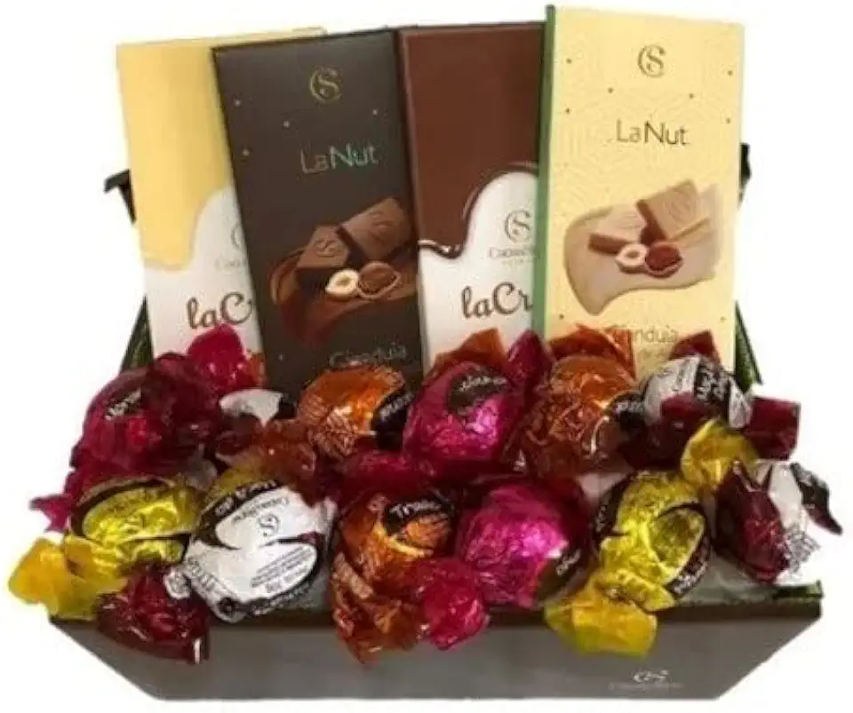 Cesta de Chocolates Para Presente Cacau Show (16 chocolates)