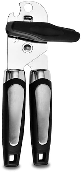 X&E Heavy Duty Manual Can Opener 3-in-1, Smooth Edge Safety Stain...
