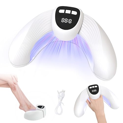 Nagelpilz Lasergerät mit Zeitanzeige,Nagelpilz Laser Gerät, Nagelpilz Behandlung Schnell Intensiv Laser,Hocheffizientes Lasergerät Gegen Nagelpilz,Laser Nagelpilz,Für Finger und Fußnägel (A)