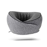 Almohada cervical de viaje de espuma viscoelástica con antifaz, tapones de oído y más baja a un gran precio Smart Bamboo Almohada de Viaje Ergonómica Soporte Cervical en Forma de U | Espuma Viscoelástica | Compacta y Suave |...