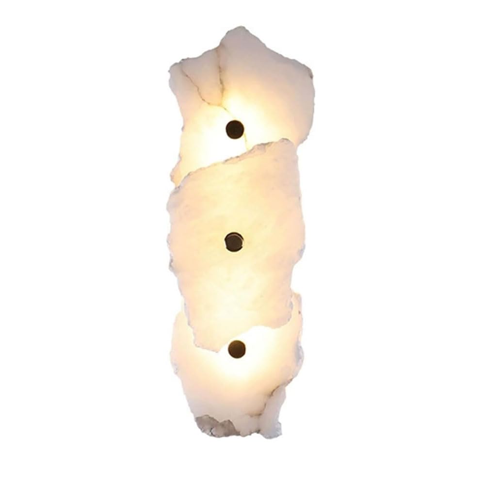 HUAYUSEDF Personalized Marble Wall Lamp, Nordic Industrial Style Light, / Source Single-Head Sconce, Bedroom Cafe Porche Wall-Mounted Decorative Lighting Fixtures