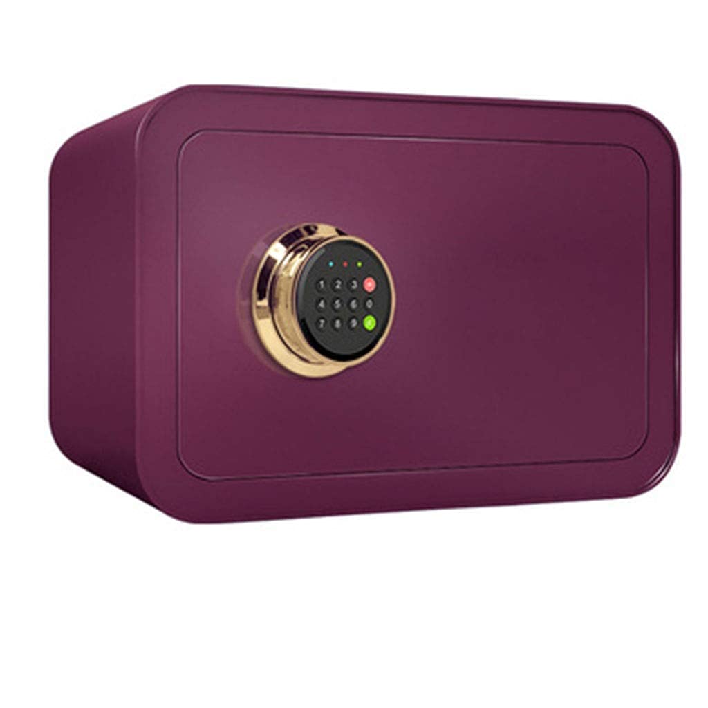 Coffre-fort de sécurité violet pour protéger vos bijoux et documents à la maison